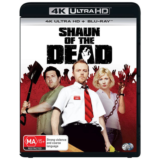 Shaun of the Dead 4K UltraHD + Blu-Ray