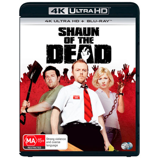 Shaun of the Dead 4K UltraHD + Blu-Ray