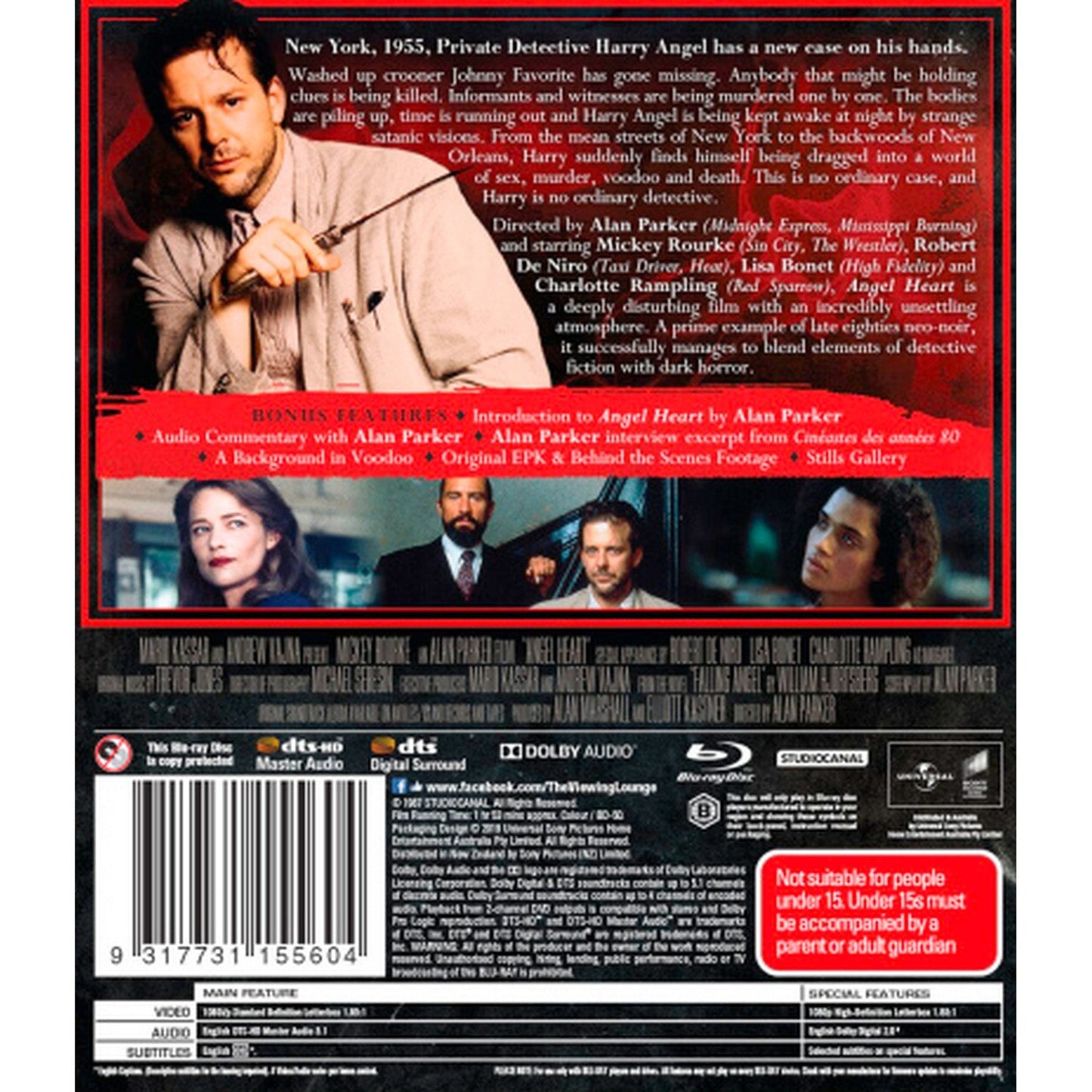 Angel Heart (Classics Remastered) Blu-Ray