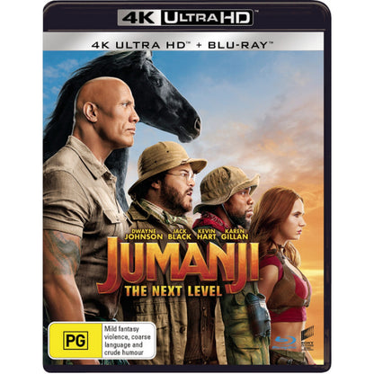 Jumanji: The Next Level 4K UltraHD + Blu-Ray