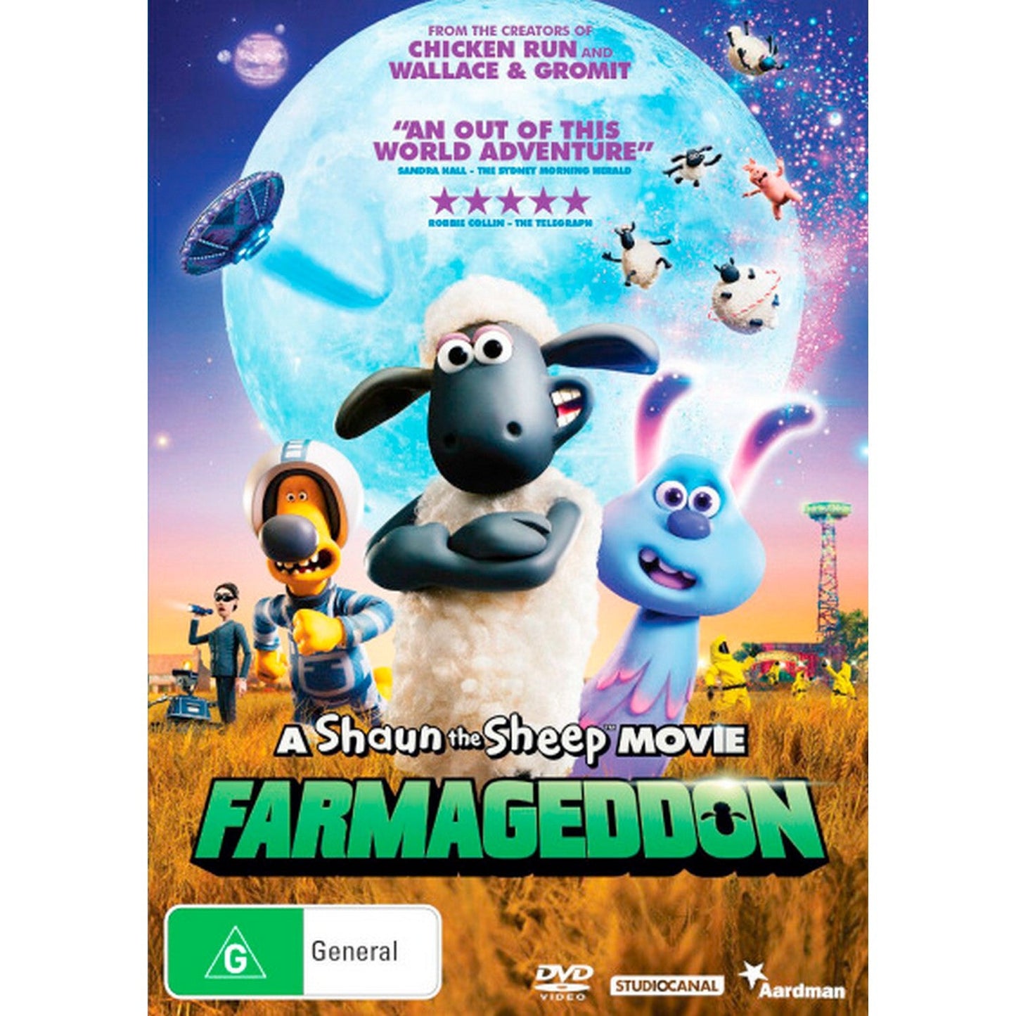 A Shaun the Sheep Movie: Farmageddon DVD