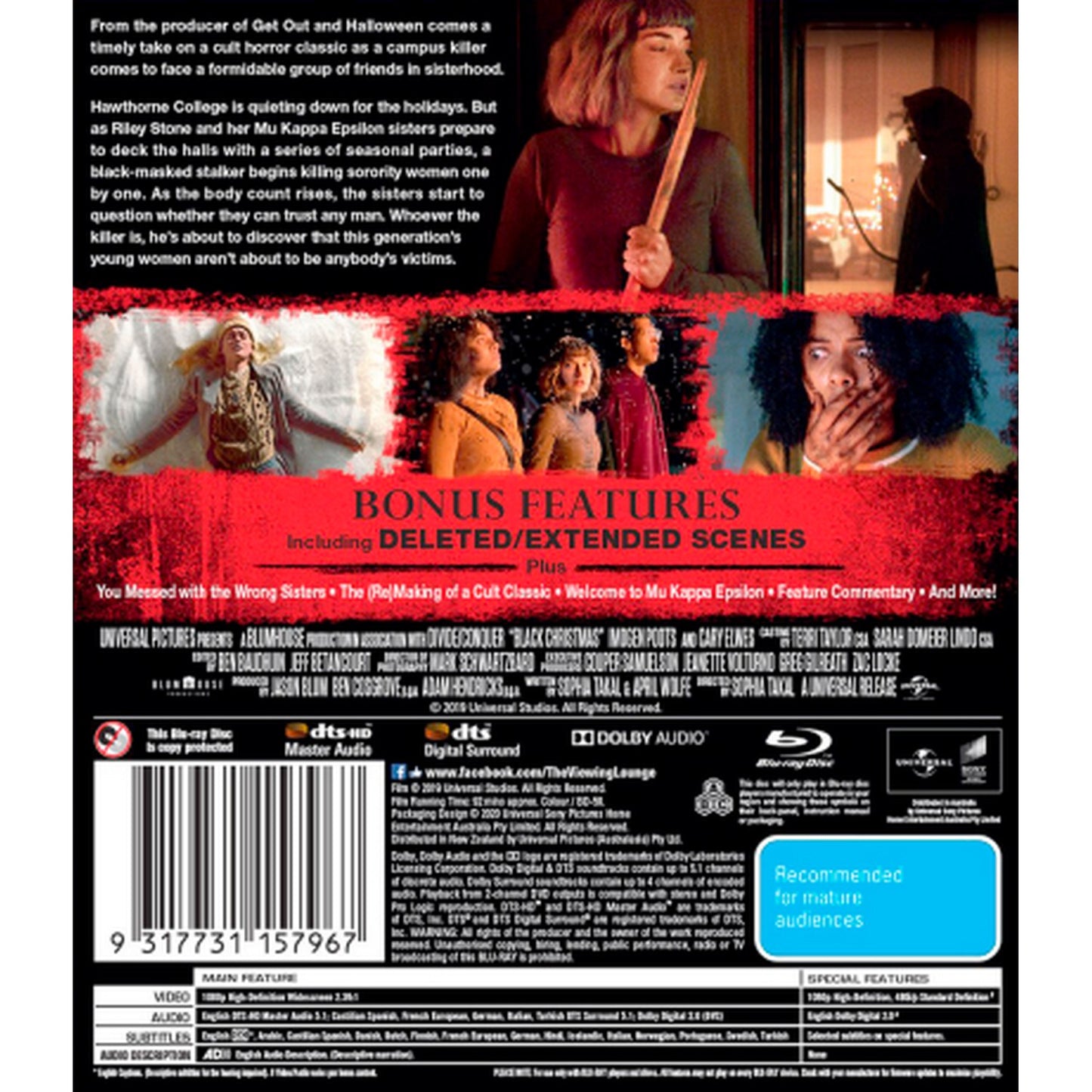 Black Christmas (2019) Blu-Ray