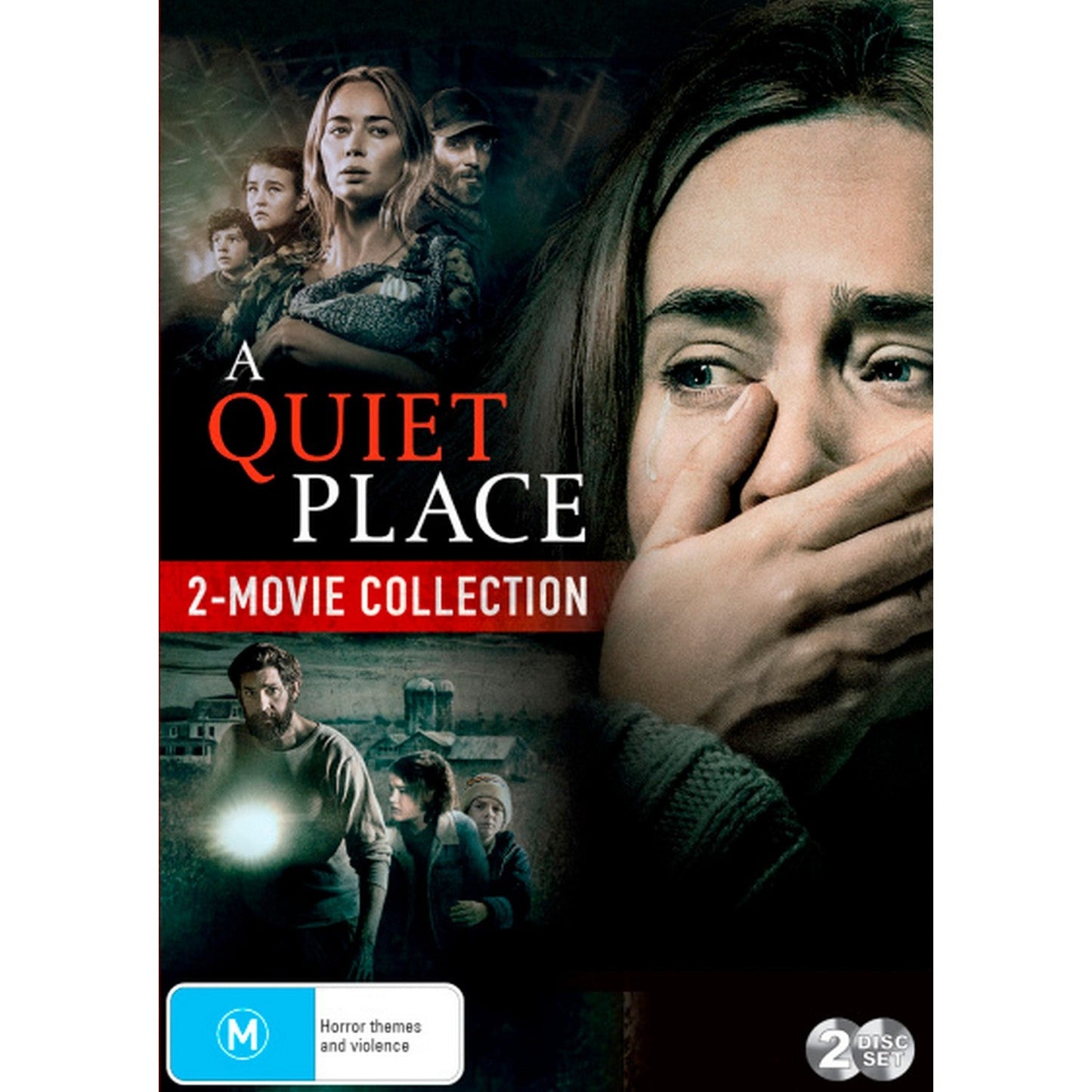 2 Movie Franchise Pack (A Quiet Place / A Quiet Place II) DVD Box Set