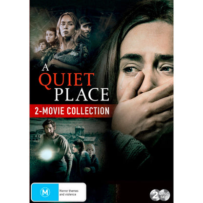 2 Movie Franchise Pack (A Quiet Place / A Quiet Place II) DVD Box Set