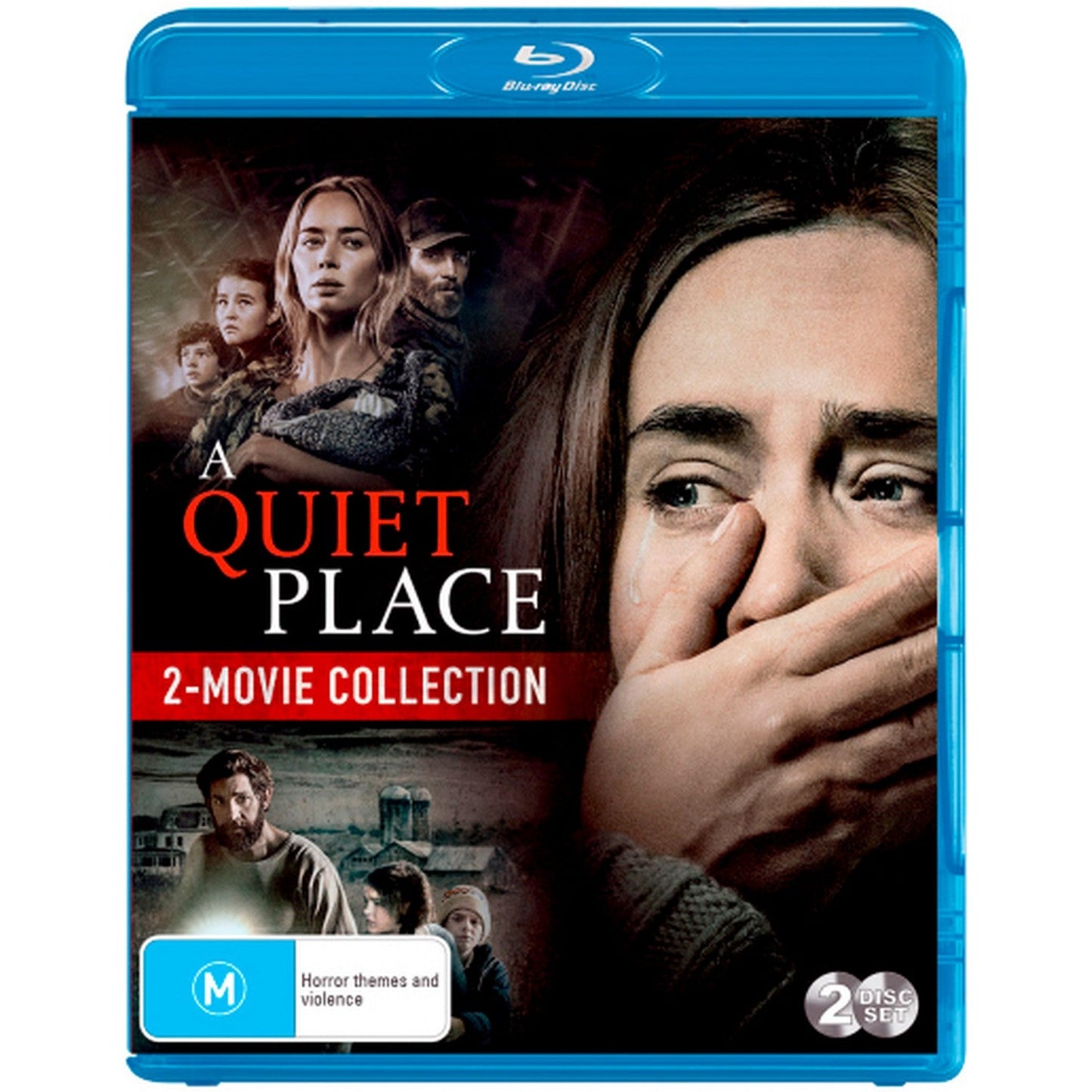 2 Movie Franchise Pack (A Quiet Place / A Quiet Place II) Blu-Ray Box Set