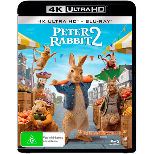 Peter Rabbit 2: The Runaway 4K UltraHD + Blu-Ray