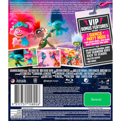 Trolls World Tour - Dance Party Edition Blu-Ray