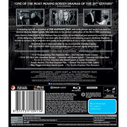 The Elephant Man (1980) (Classics Remastered) Blu-Ray