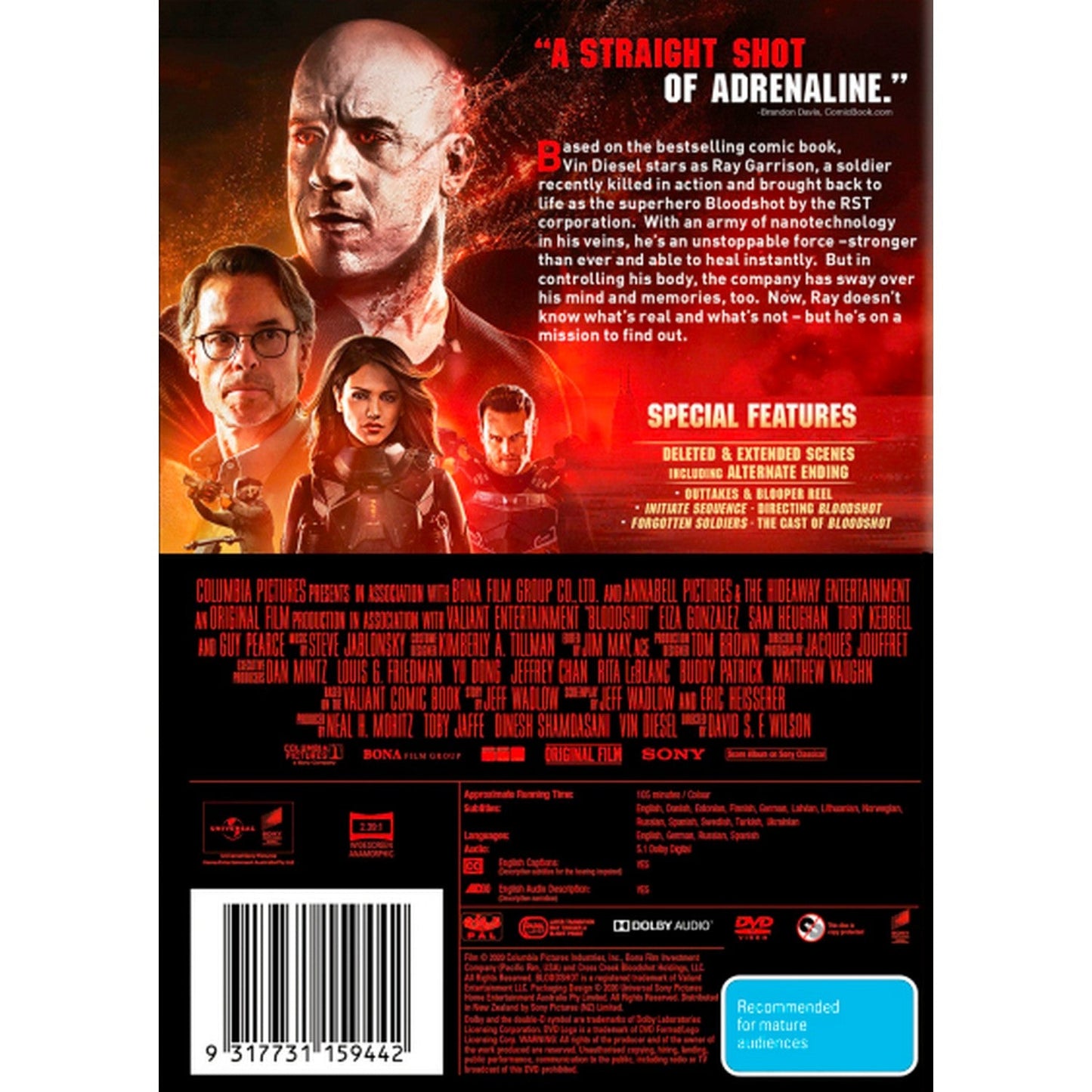 Bloodshot DVD