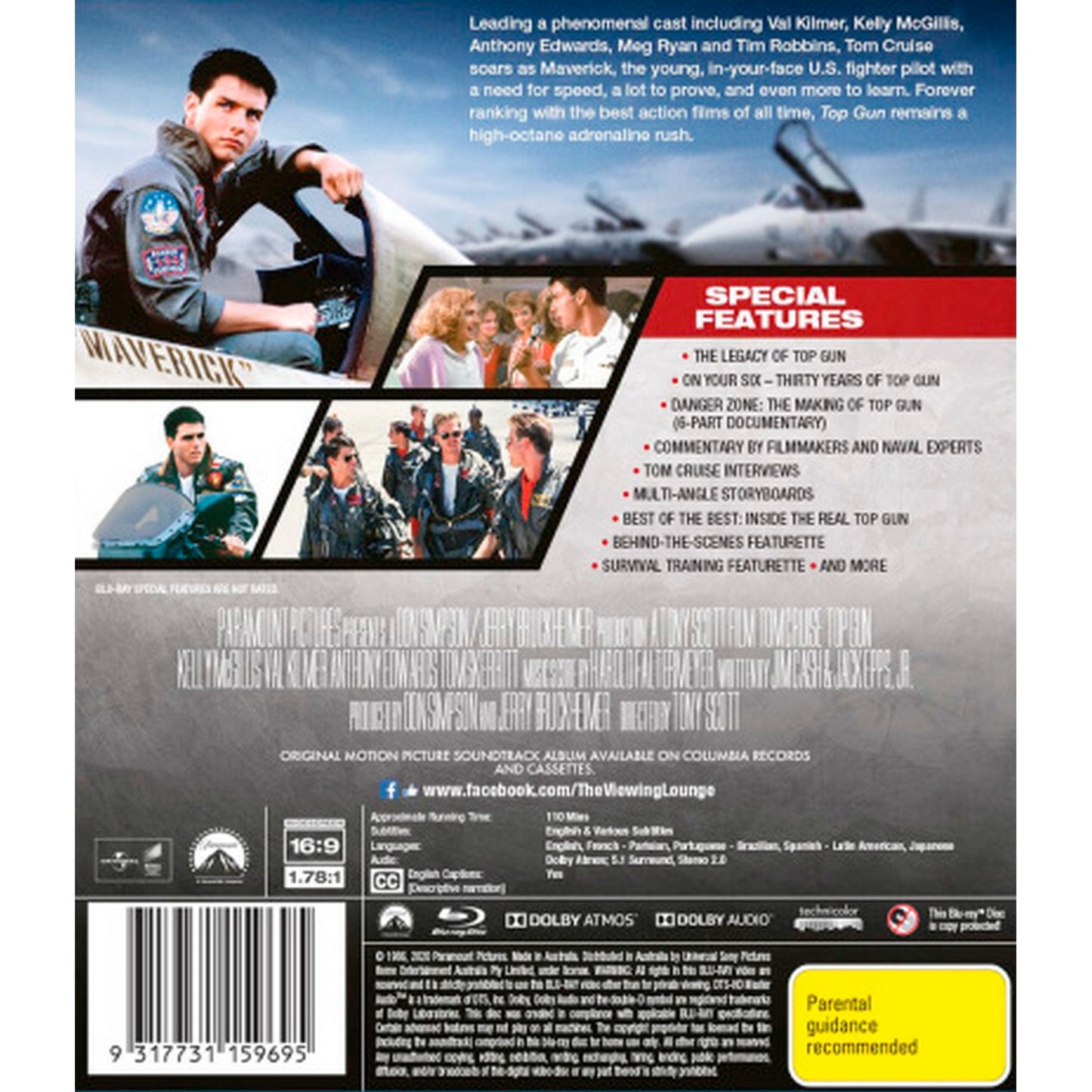 Top Gun (1986) Blu-Ray