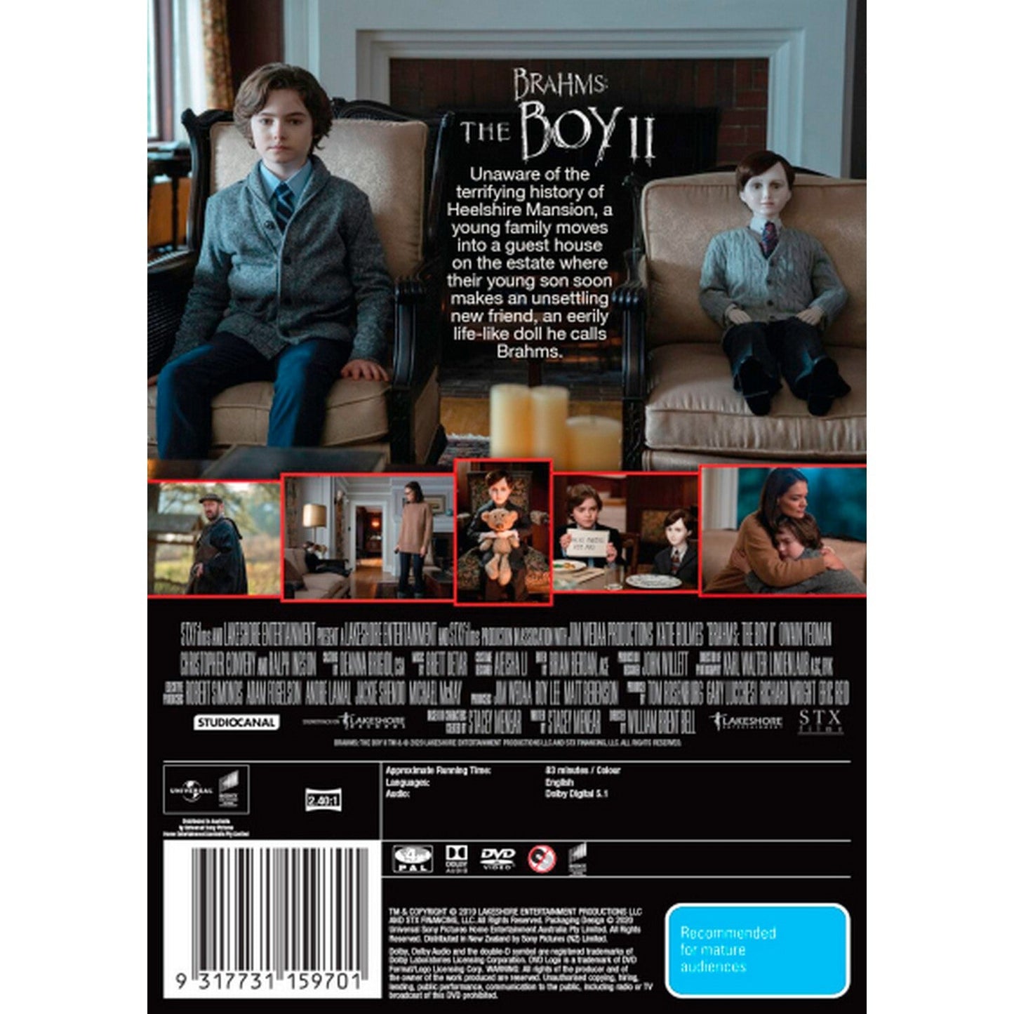 Brahms: The Boy II DVD