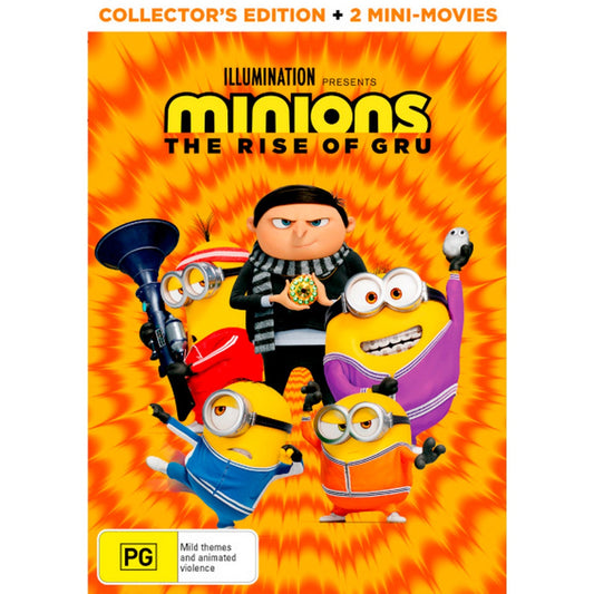 Minions: The Rise of Gru DVD