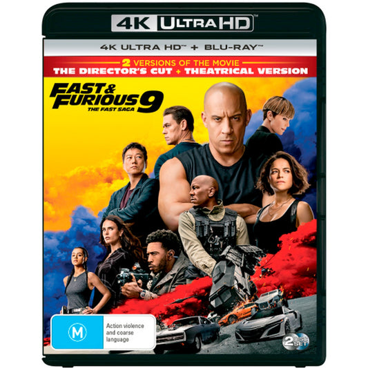 Fast & Furious 9 4K UltraHD + Blu-Ray