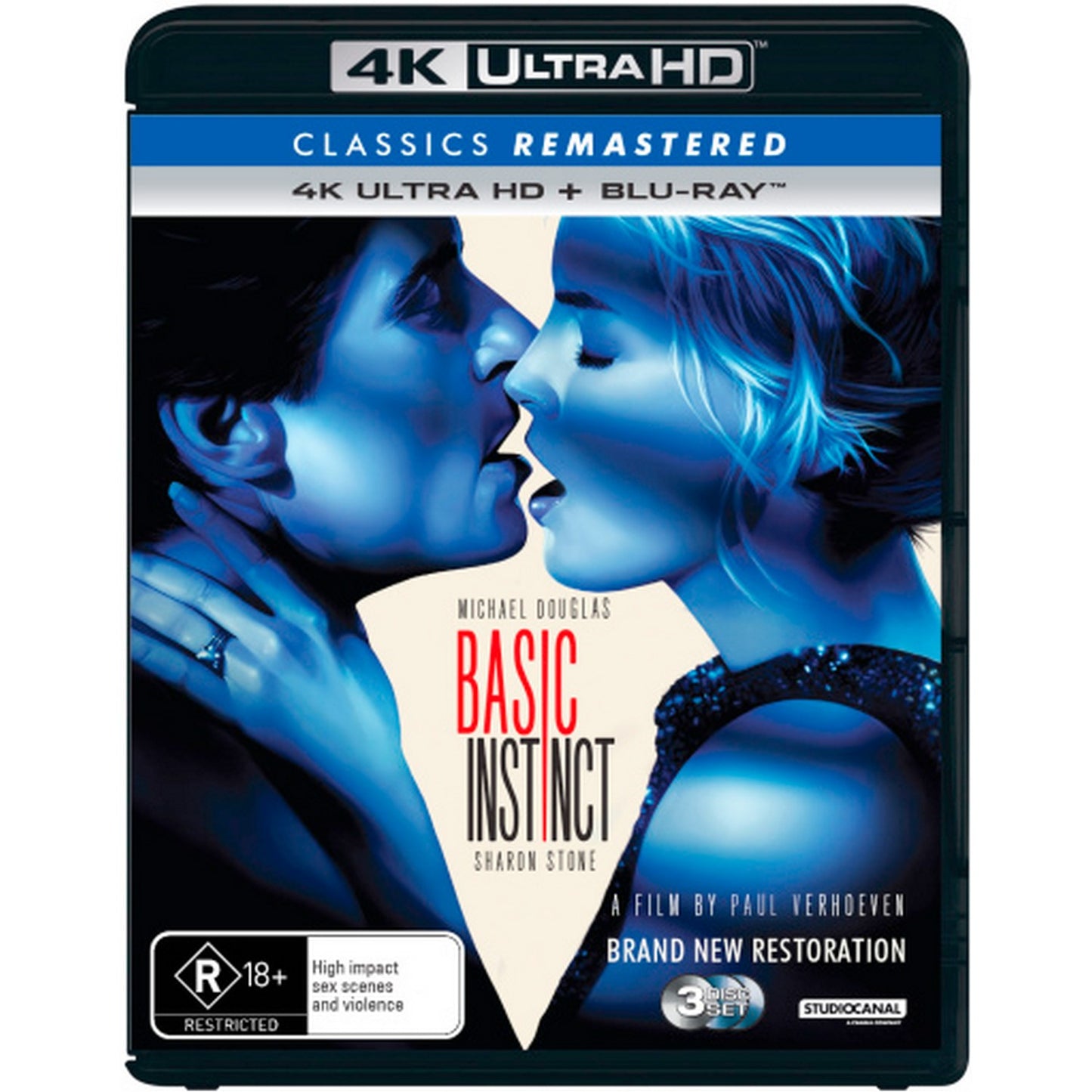 Basic Instinct (Classics Remastered) 4K UltraHD + Blu-Ray