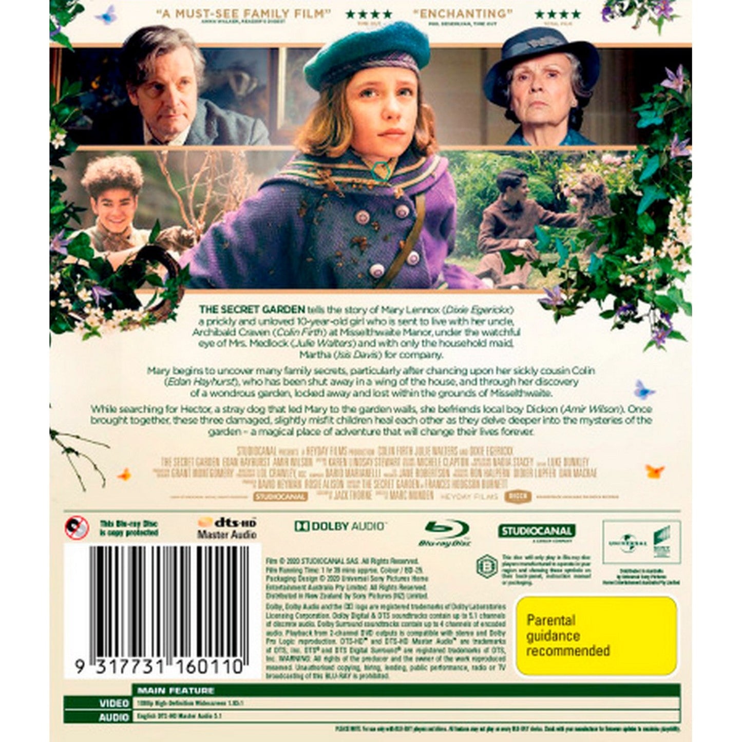 The Secret Garden (2020) Blu-Ray