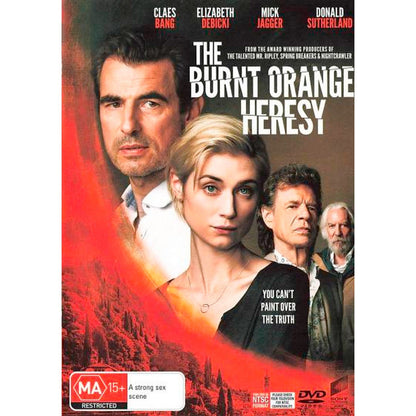 The Burnt Orange Heresy DVD