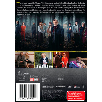 Mr. Mercedes: Season 3 DVD