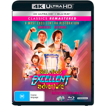 Bill & Ted's Excellent Adventure 4K UltraHD + Blu-Ray