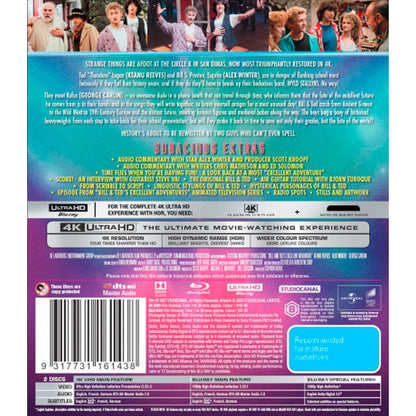 Bill & Ted's Excellent Adventure 4K UltraHD + Blu-Ray