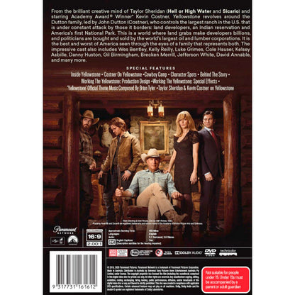 Yellowstone: Season 1 DVD