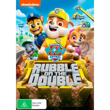 Paw Patrol: Rubble on the Double! DVD