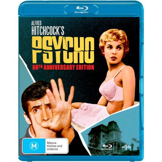 Psycho (1960): 60th Anniversary Edition (Psycho / Psycho Uncut) Blu-Ray