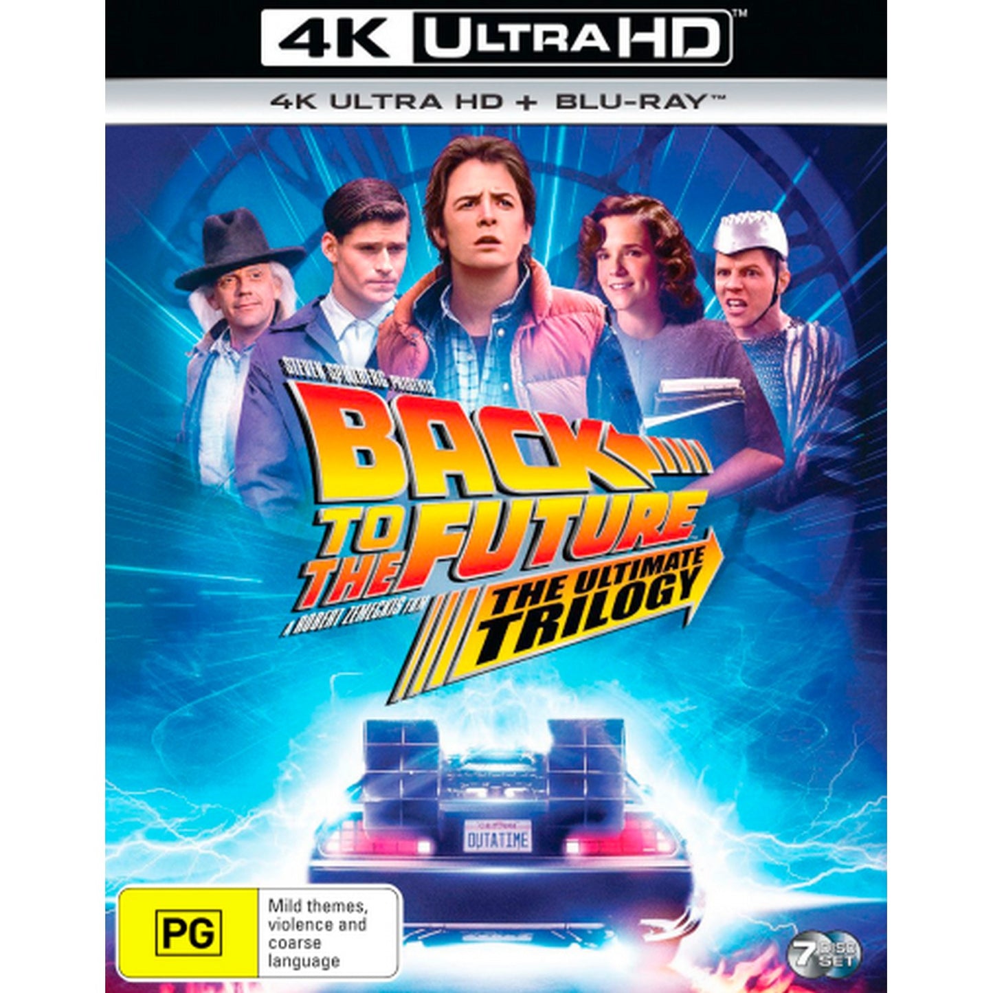 Back to the Future: The Ultimate Trilogy 4K UltraHD + Blu-Ray Box Set