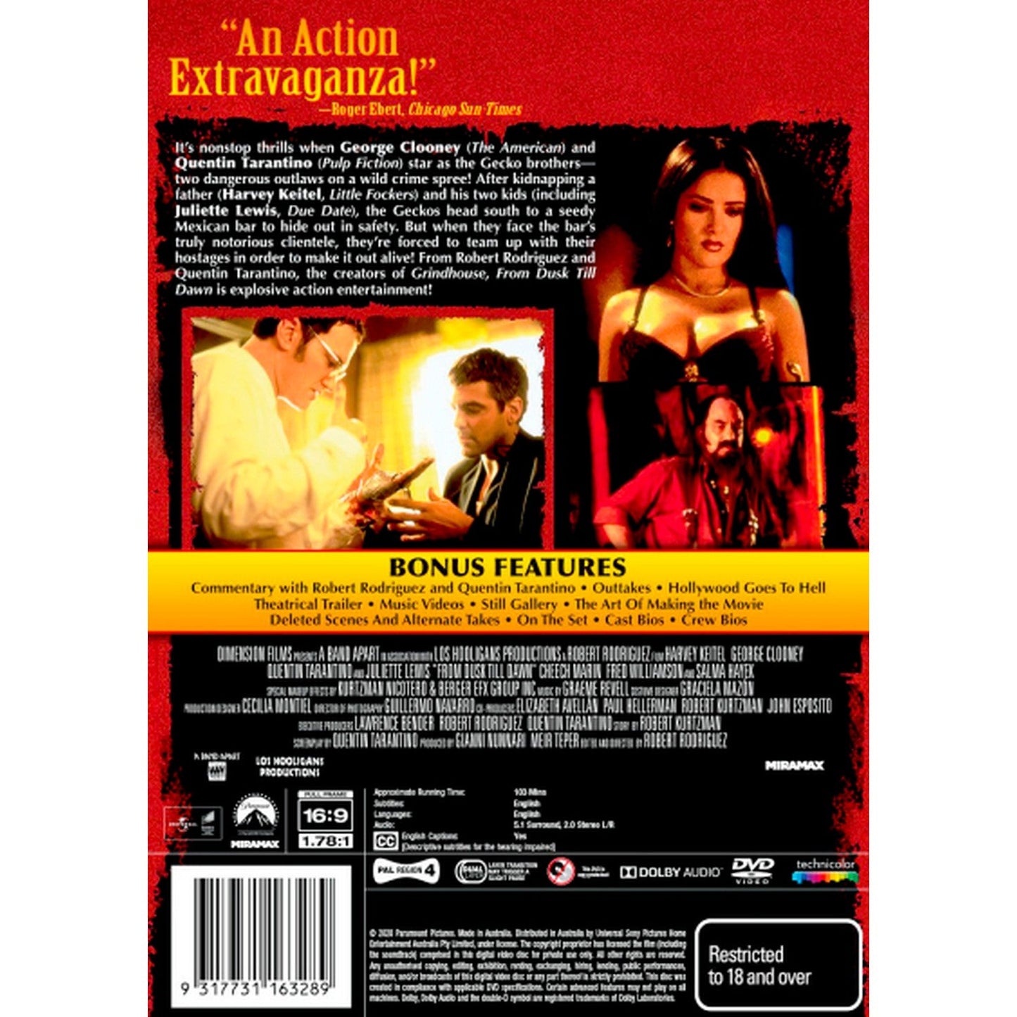 From Dusk Till Dawn (1996) DVD