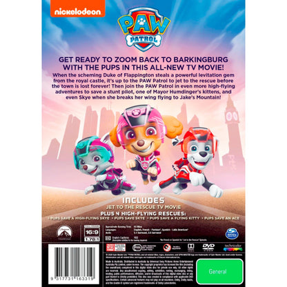 Paw Patrol: Jet to the Rescue DVD