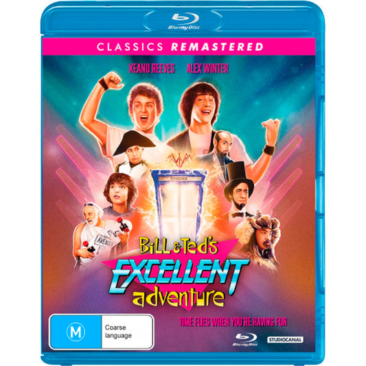 Bill & Ted's Excellent Adventure (Classics Remastered) Blu-Ray