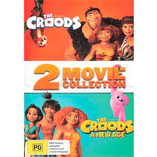 2 Movie Franchise Pack (The Croods / The Croods: A New Age) DVD Box Set