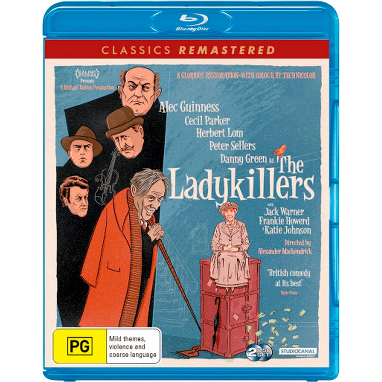 The Ladykillers (1955) (Classics Remastered)  Blu-Ray