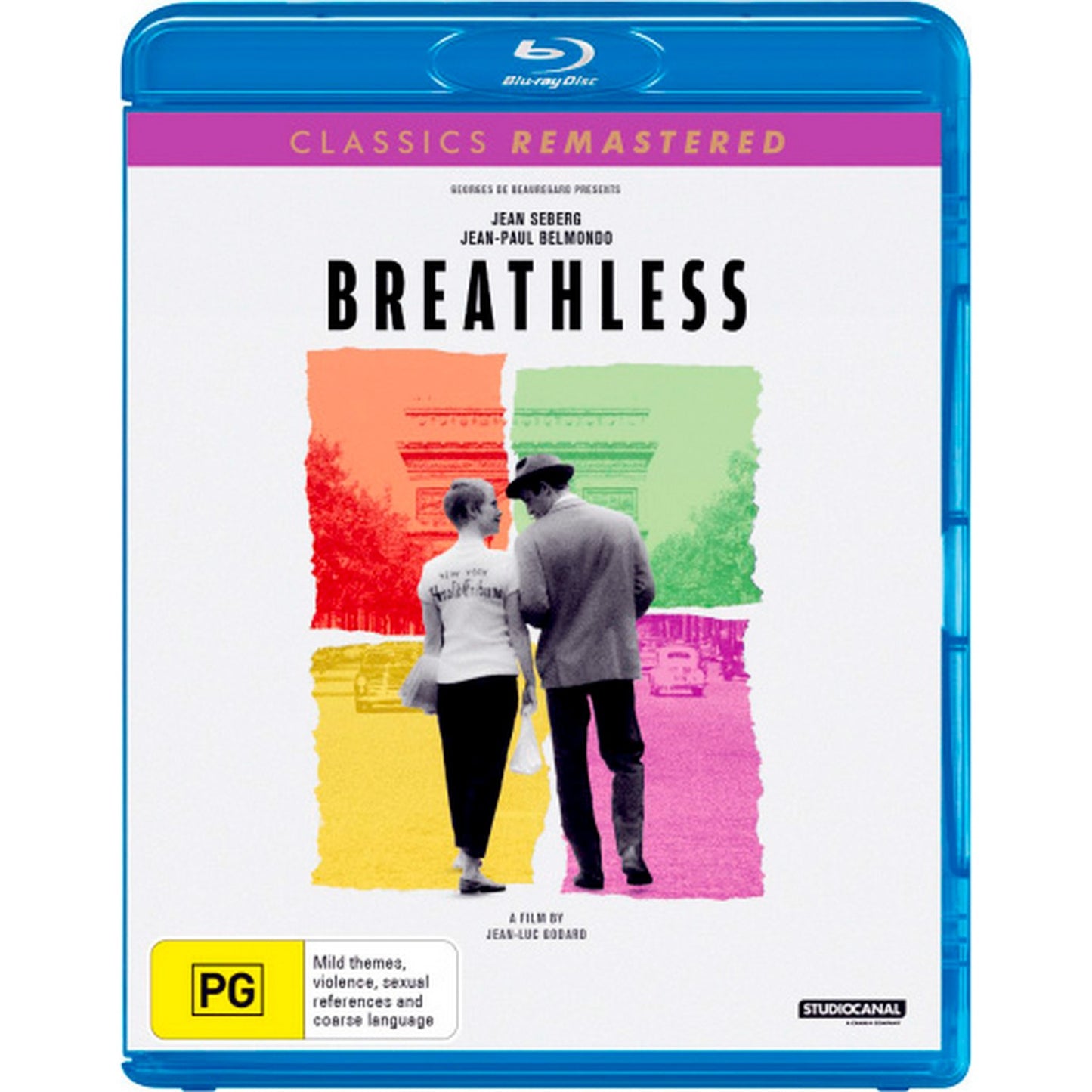 Breathless (1960) (Classics Remastered) Blu-Ray