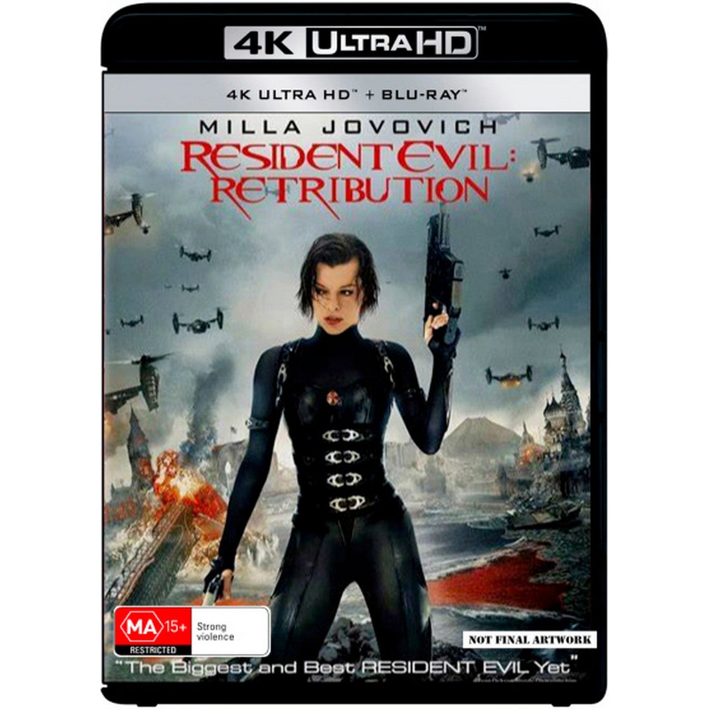 Resident Evil: Retribution Blu-Ray