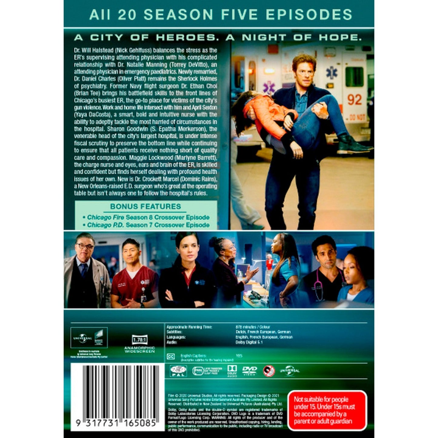 Chicago Med: Season 5 DVD