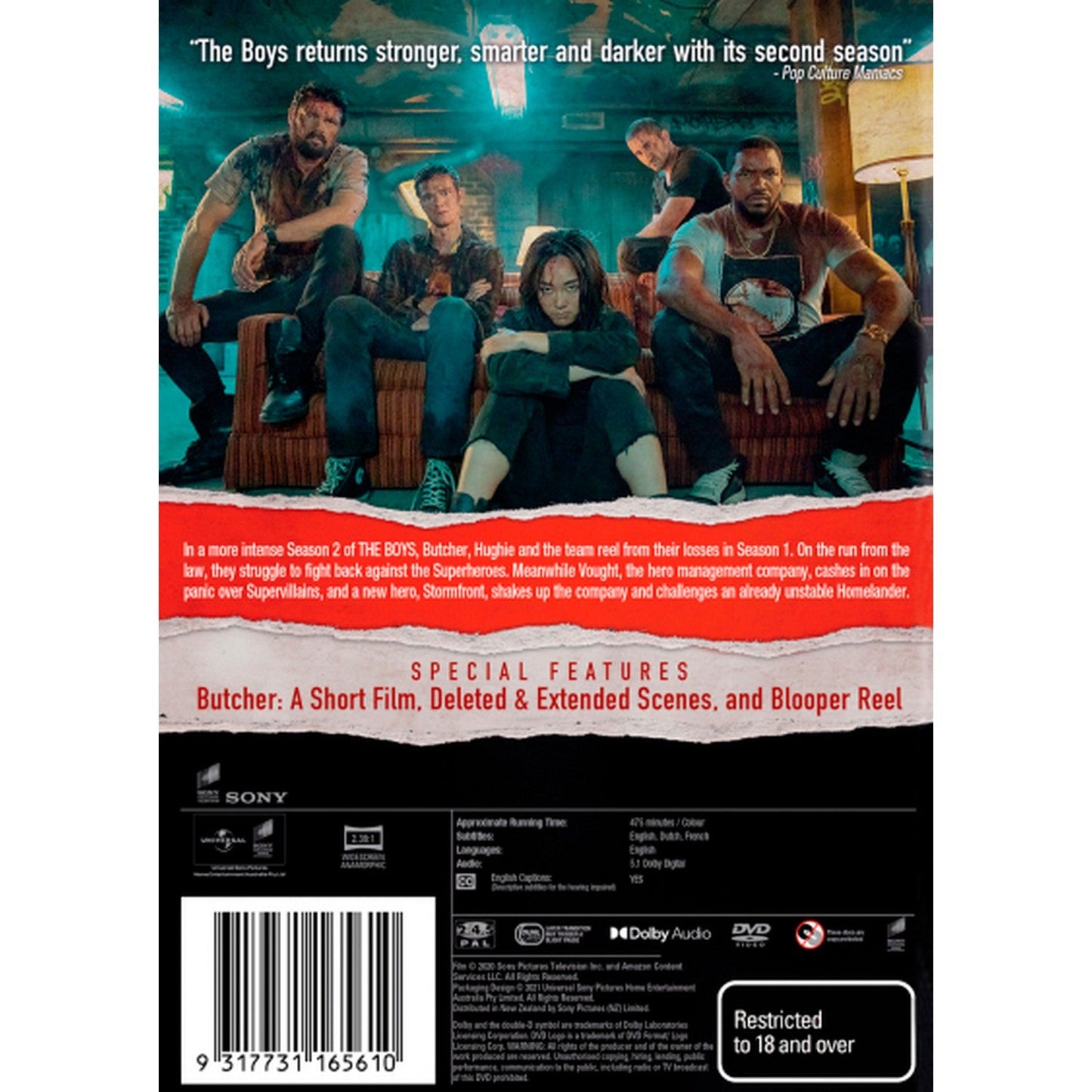 The Boys: Season 2 DVD