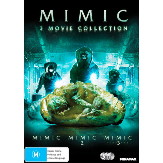 Mimic: 3 Movie Collection (Mimic / Mimic 2 / Mimic 3: Sentinel) DVD Box Set