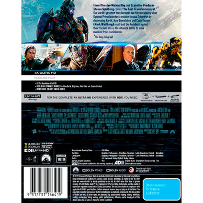 Transformers: The Last Knight 4K UltraHD