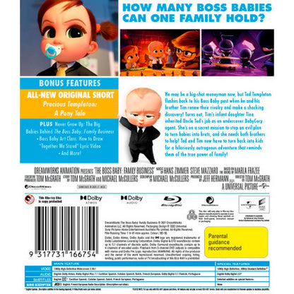 The Boss Baby: Family Business Blu-Ray