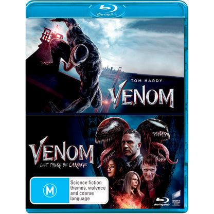 2 Movie Franchise Pack: Venom (2018) / Venom: Let There Be Carnage Blu-Ray Box Set