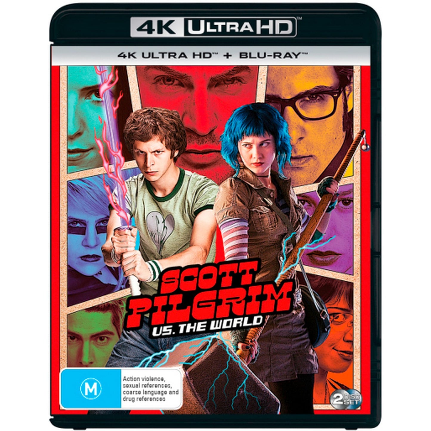 Scott Pilgrim vs The World 4K UltraHD + Blu-Ray