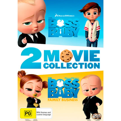 2 Movie Franchise Pack: The Boss Baby / The Boss Baby: Family Business DVD Box Set