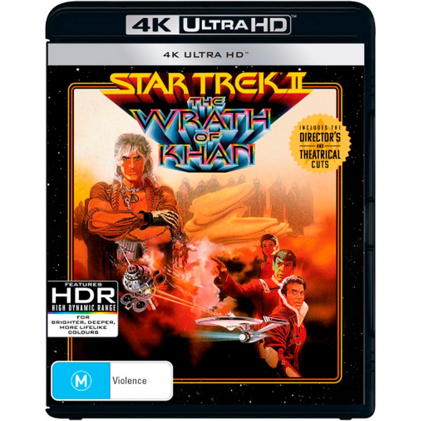 Star Trek II: The Wrath of Khan 4K UltraHD (Includes The Director's and Theatrical Cuts)