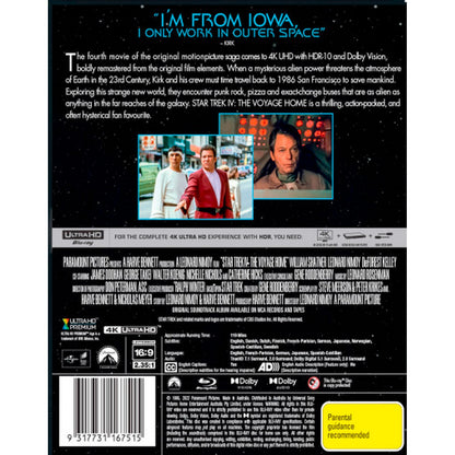 Star Trek IV: The Voyage Home 4K UltraHD