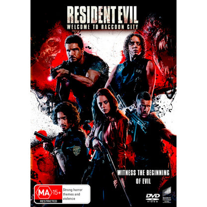 Resident Evil: Welcome to Raccoon City DVD