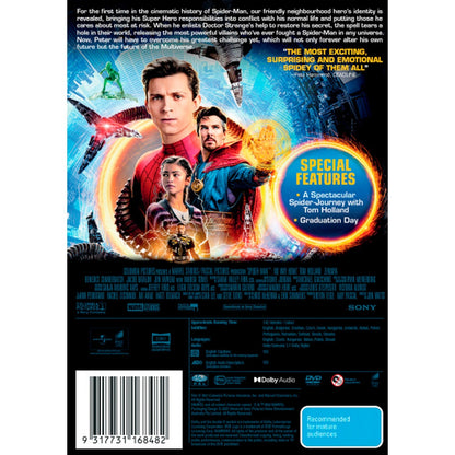 Spider-Man: No Way Home DVD