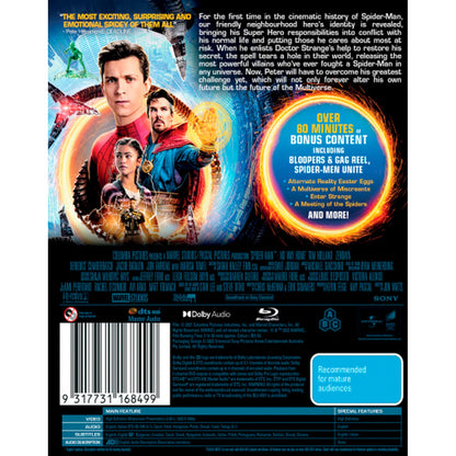 Spider-Man: No Way Home Blu-Ray