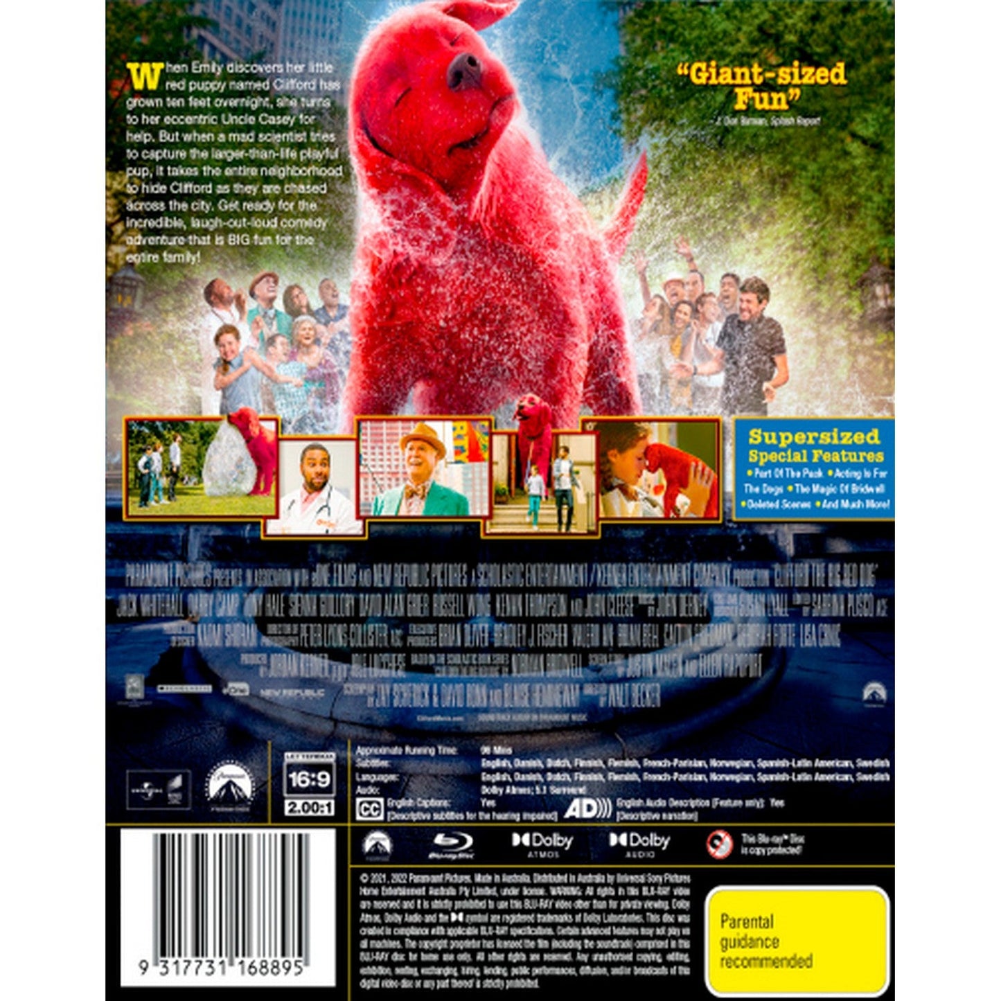 Clifford the Big Red Dog (2021) Blu-Ray