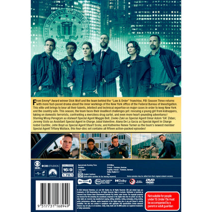 FBI: Season 3 DVD