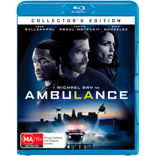 Ambulance (2022) Collector's Edition Blu-Ray